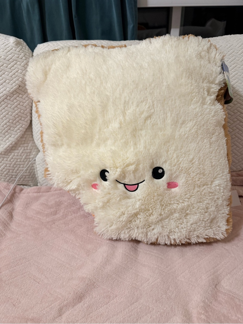 Rare 15" Squishable PB&J Peanut Butter Jelly Sandwich Plush NWT